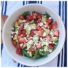 summer berry spinach salad