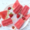 FEATURED WATERMELON STRAWBERRY POPSICLES