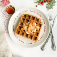 gingerbread waffles feature