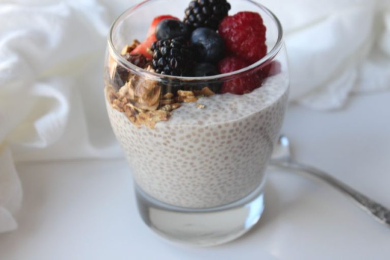Chia Seed Breakfast Parfait Zest Nutrition