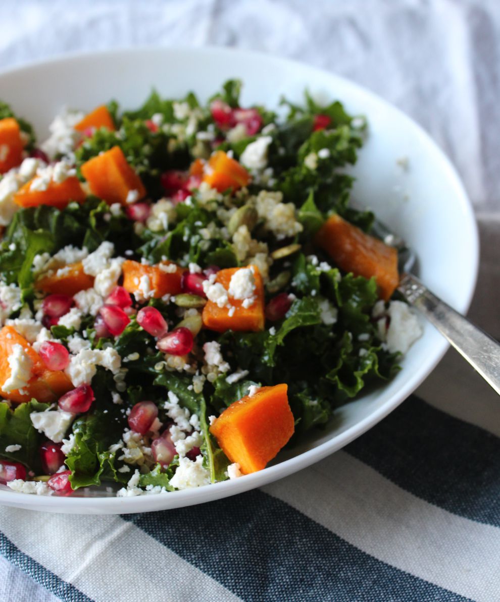 Autumn Harvest Salad with Roasted Butternut Squash Zest Nutrition