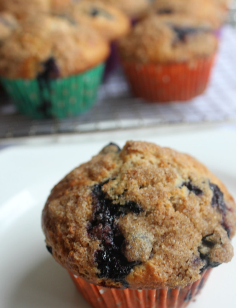 blueberry muffins 2