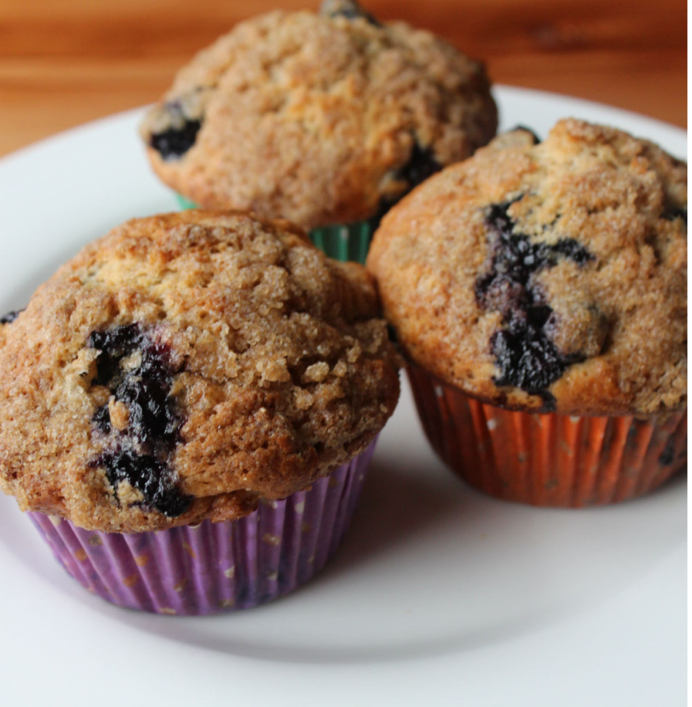 blueberry muffins 3
